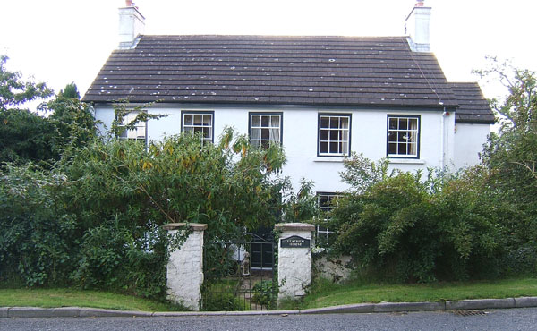 Photograph of Leathem Cottage, built in 1786 by Robert Leathem, the oldest continuously occupied home in Belfast, Northern Ireland. Submitted by Noel Lavery - December 16, 2011.